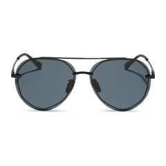 LENOX - BLACK + GREY SUNGLASSES