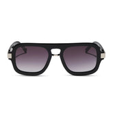 NAOMI - BLACK + GREY GRADIENT SUNGLASSES