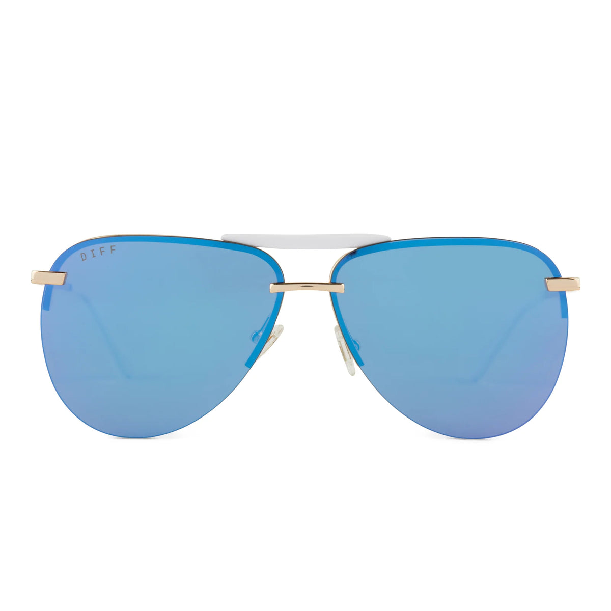 TAHOE - GOLD + PURPLE MIRROR SUNGLASSES