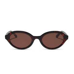 JULIA - CEDAR TORTOISE + BROWN SUNGLASSES