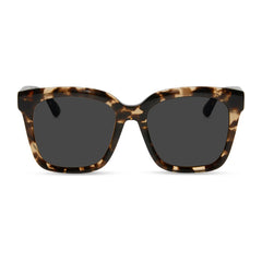 MEREDITH - ESPRESSO TORTOISE + BROWN + POLARIZED SUNGLASSES